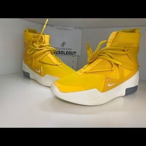 Nike Air Fear Of God 1 Yellow